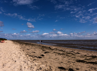 Ein Tag an der Nordsee Küste in Schillig