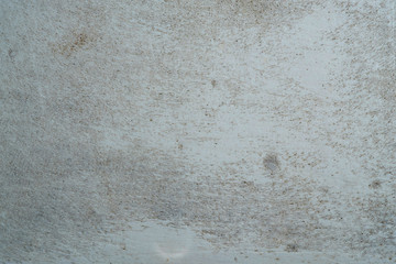 Abstract weathered natural scratched old white plastic texture surface.