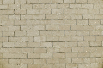 Old beige stone pavementl background texture