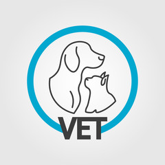 Vet logo design