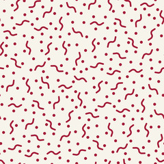 memphis style abstract deco art pattern