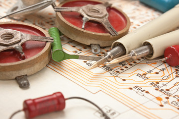 multimeter and electronic component