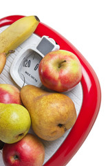 fruit on the floor scales