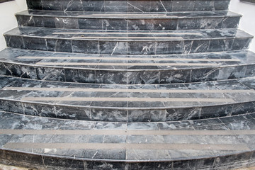 Marble stairs