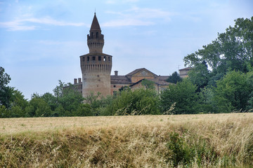 Fototapeta na wymiar Rivalta Trebbia (Piacenza), the castle
