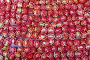 Preparing of dried tomato