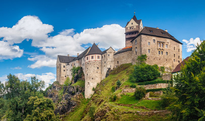 Fototapeta na wymiar Loket castle, Czechia