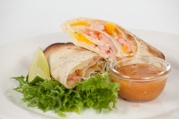 Salmon wrap