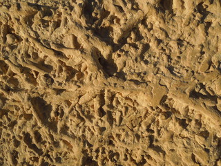 Texture terre en Jordanie