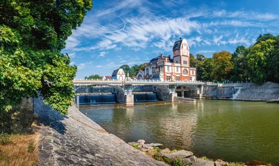 Fotobehang Tsjechië Power plant in Hradec Kralove  © Kennymax