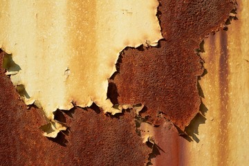 Rusty metal texture background 