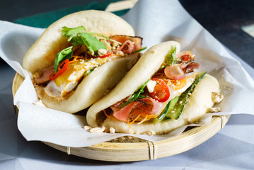 Taiwan's traditional food - Gua Bao