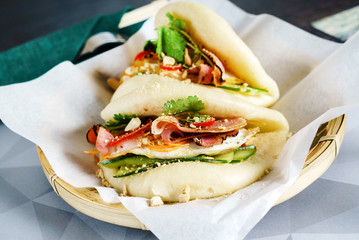 Taiwan's traditional food - Gua Bao