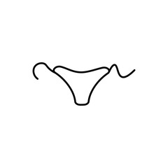 femenine panties icon