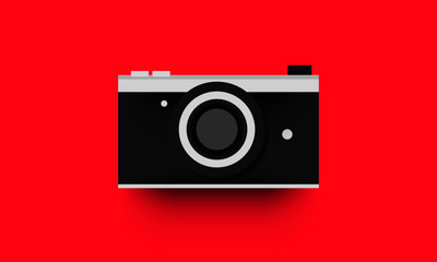 Flat Camera Illustration