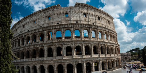 Fototapeta na wymiar Kolosseum in Rom