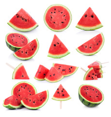 watermelon isolated on white background