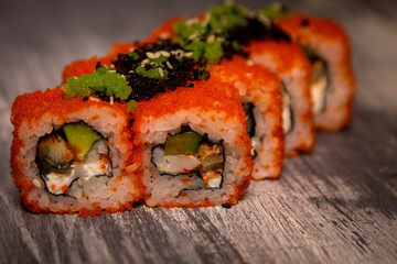 sushi rolls