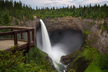 Helmcken Falls in Wells Gray Provincial Park in Canada