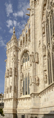 Fototapeta na wymiar Cathedral apse, Milan, Italy