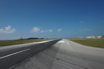 那覇空港 滑走路