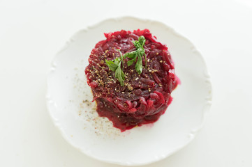 Proper nutrition from vegetables and beets