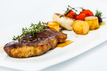 Food styling, gourmet, dish 