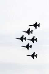 Fototapeta na wymiar Thunderbird Airshow