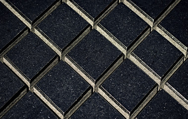 Granite plate with a pattern