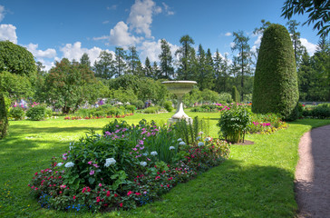 Obraz premium pushkin garden park