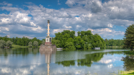 Rostral column pushkin