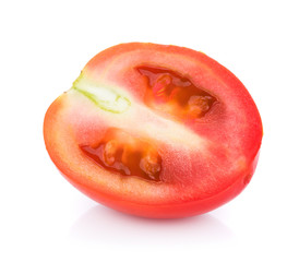 Fototapeta premium tomato isolated on white background