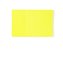 color blank sticky notes on white background