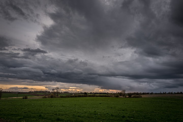 Obraz premium Dark clouds