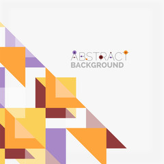 Triangle pattern design background