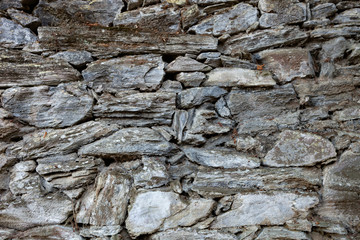 Grey stone wall