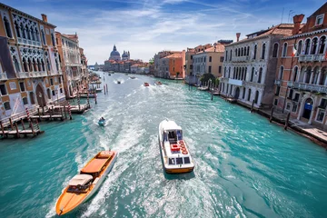 Muurstickers Beautiful Venice city at summertime. Italy, Europe © Ivan Kurmyshov