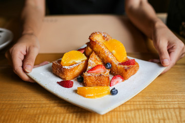 mixed fruit toast