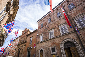 City of Pieve in Umbria in Italy.