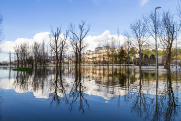 Mondego river at Coimbra