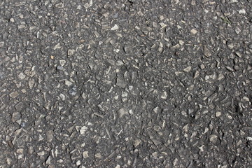 Asphalt surface close-up background