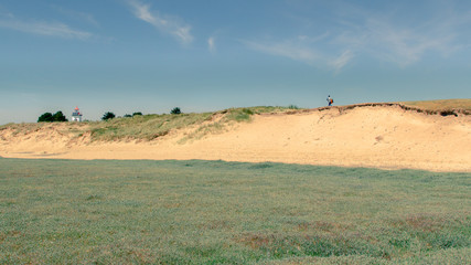 The point of Agon, in Normandy