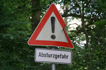Achtung Absturzgefahr