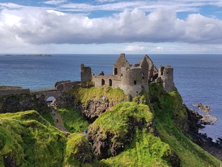 Dunluce castle, Nordirland