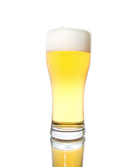 A glass of beer