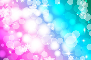Vivid bokeh in soft color. Background with highlights. vector illustration