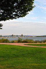 kleiner Hafen in Schweden