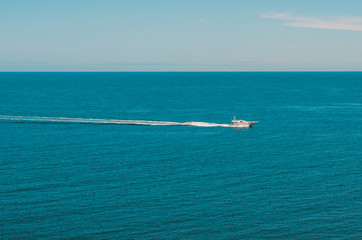 Vista do mar de Punta del Este, Uruguay