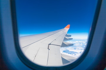 Maldives, aircraft, wing, porthole