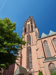 Fototapeta na wymiar Frankfurt am Main: Kaiserdom St. Bartholomäus